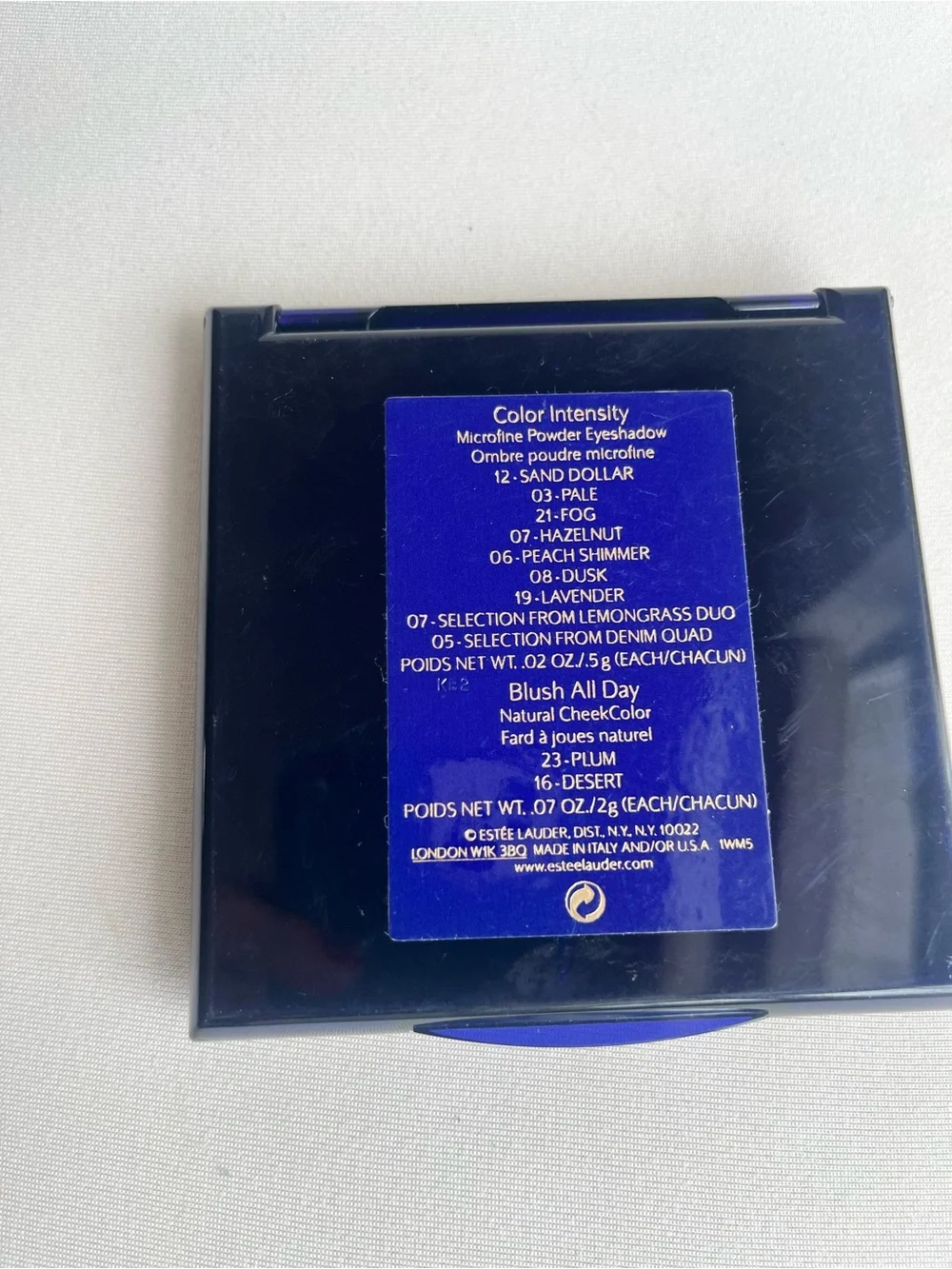 Estee Lauder‎ Pink, Purple, Brown Eyeshadow & Cheek Palette new without box